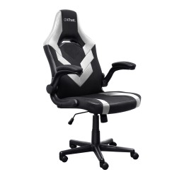 Trust GXT 703W RIYE Siège de jeu universel Noir, Blanc | JDB-Info
