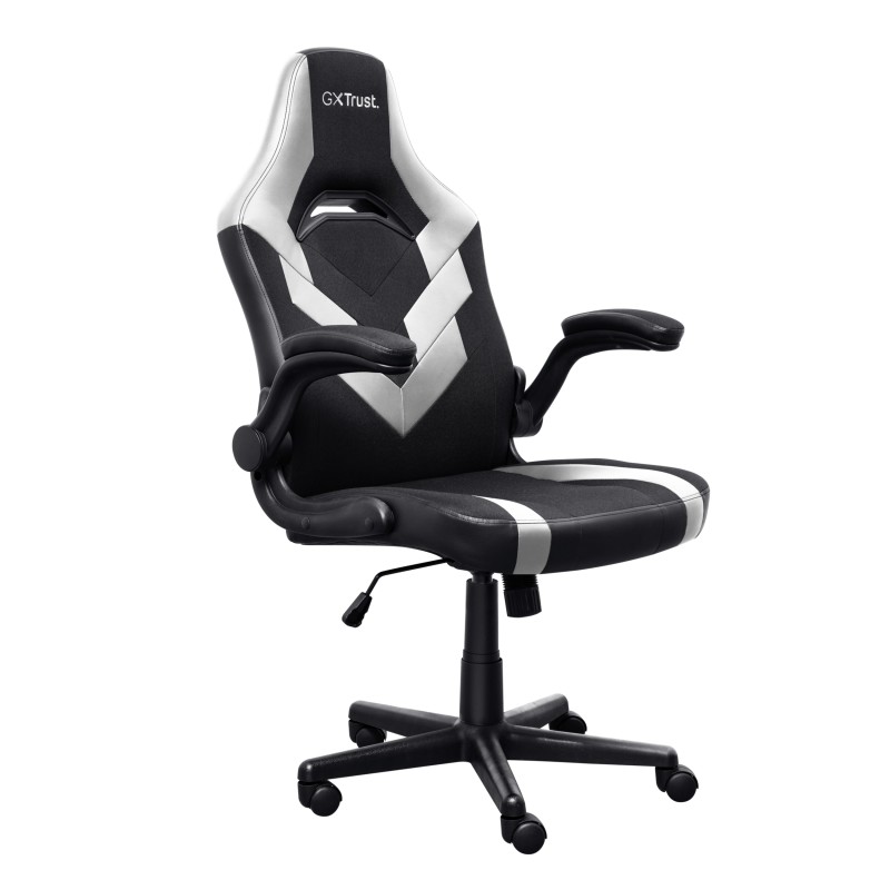 Trust GXT 703W RIYE Siège de jeu universel Noir, Blanc | JDB-Info