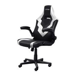 Trust GXT 703W RIYE Siège de jeu universel Noir, Blanc | JDB-Info