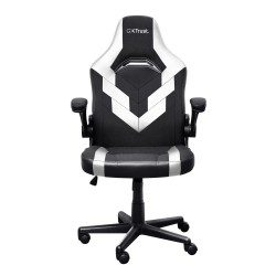 Trust GXT 703W RIYE Siège de jeu universel Noir, Blanc | JDB-Info