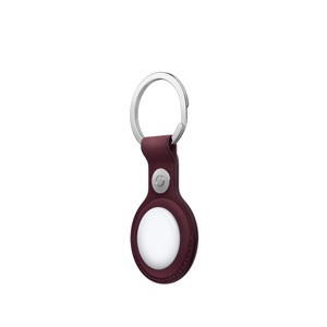 APPLE AirTag FineWoven Key Ring Burgundy