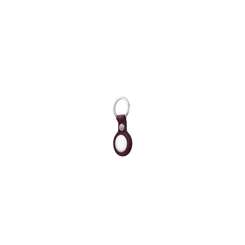 APPLE AirTag FineWoven Key Ring Burgundy