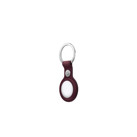 APPLE AirTag FineWoven Key Ring Burgundy