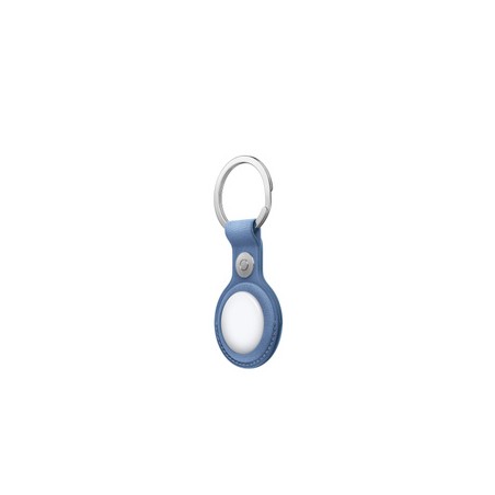 APPLE AirTag FineWoven Key Ring Wildflower Blue