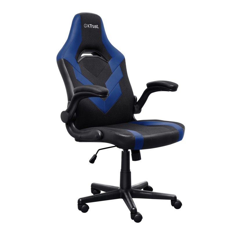 Trust GXT 703B RIYE Siège de jeu universel Noir, Bleu | JDB-Info