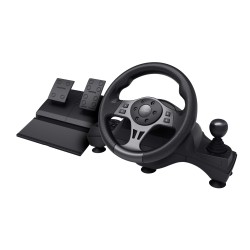 Trust GXT 289 Movi Noir USB Volant + pédales Nintendo Switc | JDB-Info
