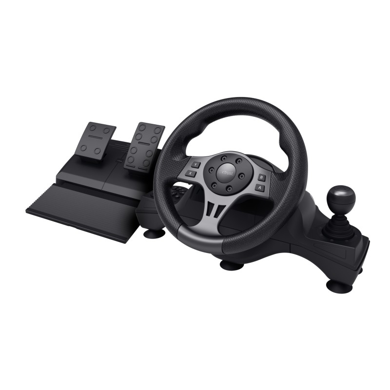 Trust GXT 289 Movi Noir USB Volant + pédales Nintendo Switc | JDB-Info