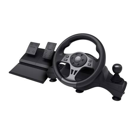 Trust GXT 289 Movi Noir USB Volant + pédales Nintendo Switc | JDB-Info