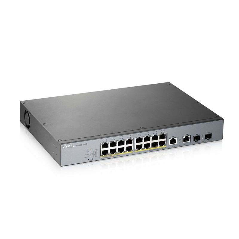 Zyxel GS1350-18HP-EU0101F commutateur réseau Géré L2 Gigabi | JDB-Info