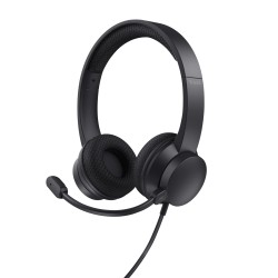 Trust Ayda Casque Avec fil Arceau Appels/Musique USB Type-A | JDB-Info