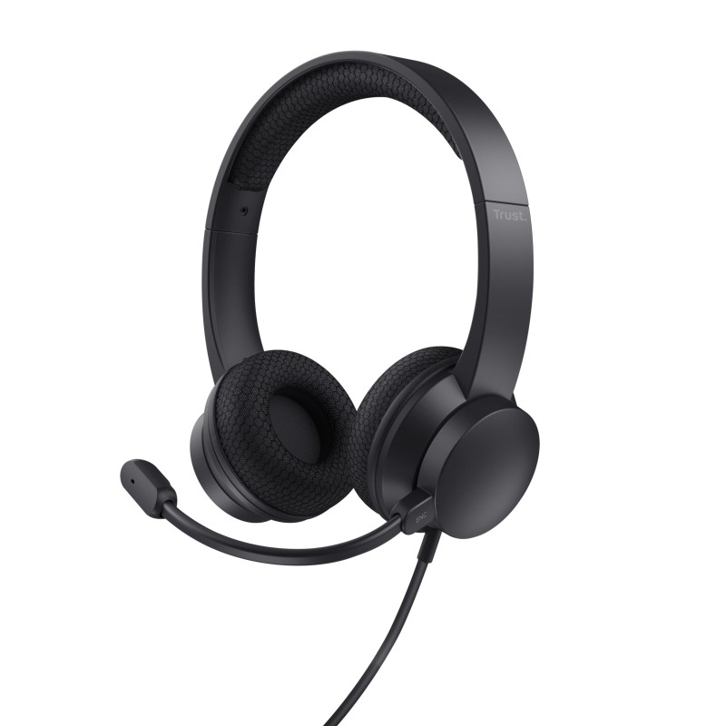 Trust Ayda Casque Avec fil Arceau Appels/Musique USB Type-A | JDB-Info