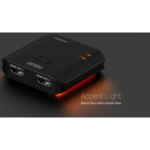 ATEN VS4812-AT commutateur écran, clavier et souris Noir | JDB-Info