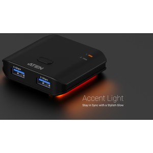 ATEN US4322-AT hub & concentrateur USB 3.2 Gen 1 (3.1 Gen 1 | JDB-Info