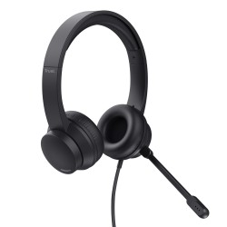 Trust Ayda Casque Avec fil Arceau Appels/Musique Noir | JDB-Info