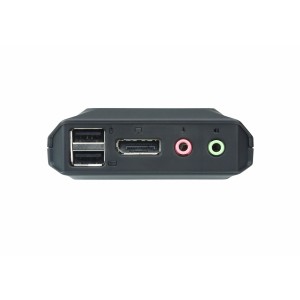 ATEN CS22DP-AT commutateur écran, clavier et souris Noir | JDB-Info