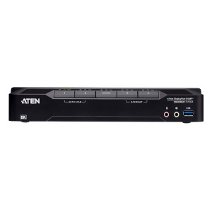 ATEN CS1924A-AT-G commutateur écran, clavier et souris Noir | JDB-Info