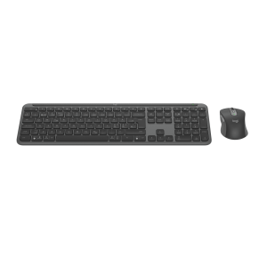 LOGITECH Signature Slim Combo MK950 Keyboard and mouse set wireless Bluetooth 5.1 LE QWERTY graphite (PAN)