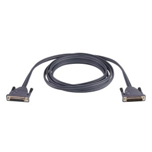 ATEN 2L1701 câble Série Noir 1,8 m DB-25 | JDB-Info