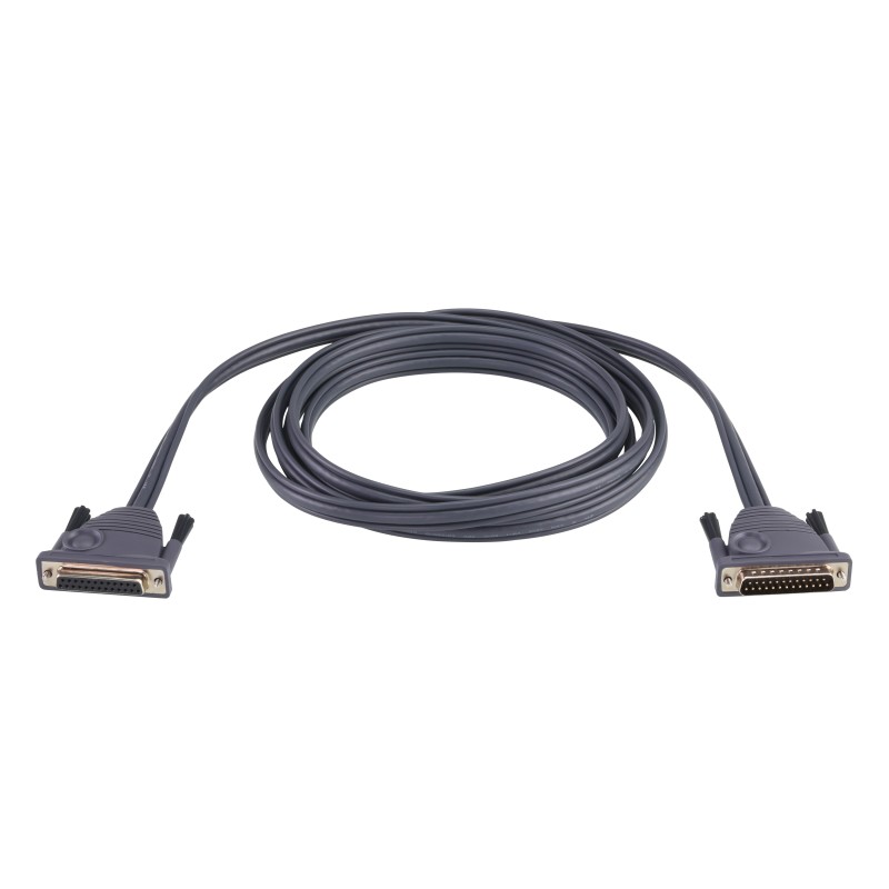 ATEN 2L1701 câble Série Noir 1,8 m DB-25 | JDB-Info