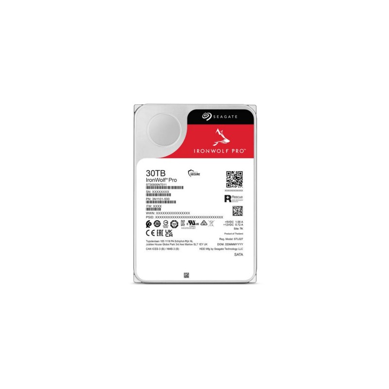 Seagate IronWolf Pro ST30000NT011 disque dur 30 To 7200 tr/ | JDB-Info