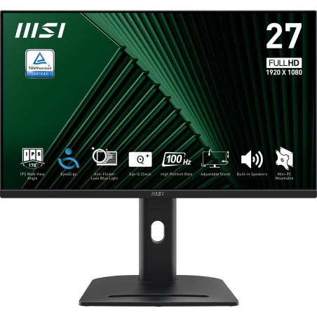 MSI PRO MP275PG écran plat de PC 68,6 cm (27") 1920 x 1080 | JDB-Info