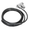 Targus ASP95GL câble antivol Argent 2 m | JDB-Info