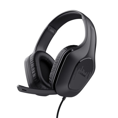 Trust GXT 415 Zirox Casque Avec fil Arceau Gaming Noir | JDB-Info