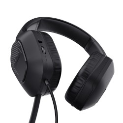 Trust GXT 415 Zirox Casque Avec fil Arceau Gaming Noir | JDB-Info