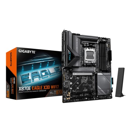 GIGABYTE X870E EAGLE X3D WIFI7 AMD X870E Emplacement AM5 AT | JDB-Info