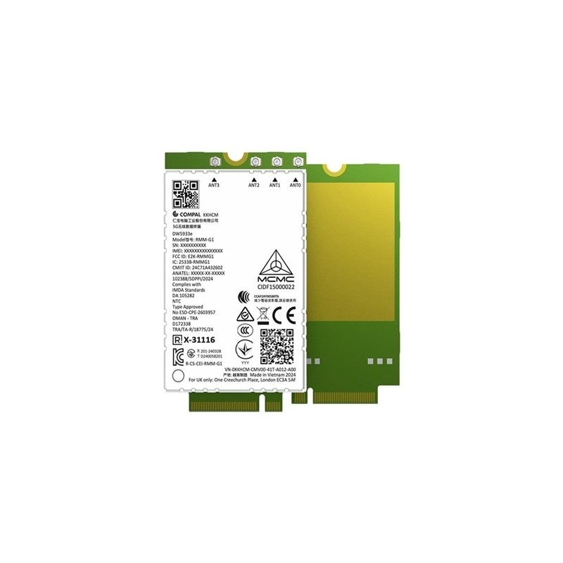 DELL DW5933E Interne WWAN 4670 Mbit/s | JDB-Info