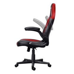 Trust GXT 703R RIYE Siège de jeu universel Noir, Rouge | JDB-Info