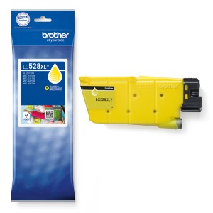 Brother LC528XLY Yellow Ink Cartridge cartouche d'encre 1 p | JDB-Info