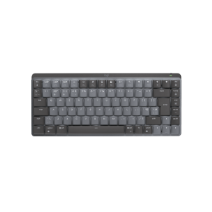 LOGITECH MX Mechanical Mini Minimalist Wireless Illuminated Keyboard - GRAPHITE - (UK) - 2.4GHZ/BT - N/A - EMEA - TACTILE