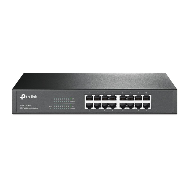 TP-Link TL-SG1016D(UN) commutateur réseau Non-géré L2 Gigab | JDB-Info