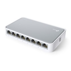 TP-Link TL-SF1008D Non-géré Fast Ethernet (10/100) Blanc | JDB-Info