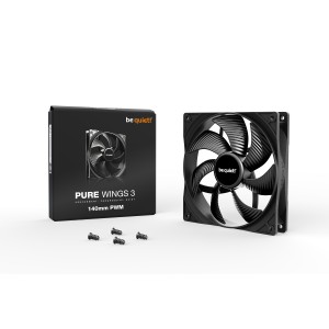 be quiet! Pure Wings 3 140mm PWM Boitier PC 14 cm Noir 1 pi | JDB-Info