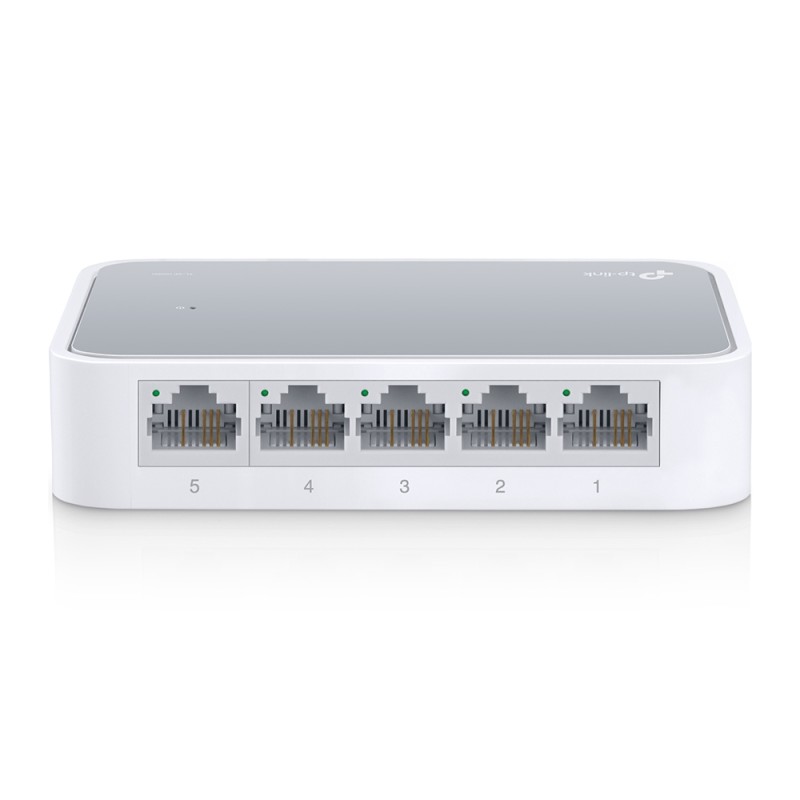 TP-Link TL-SF1005D Géré Fast Ethernet (10/100) Blanc | JDB-Info