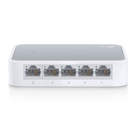 TP-Link TL-SF1005D Géré Fast Ethernet (10/100) Blanc | JDB-Info
