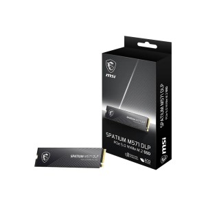MSI SPATIUM M571 DLP PCIe 5.0 NVMe M.2 2TB 2 To PCI Express | JDB-Info
