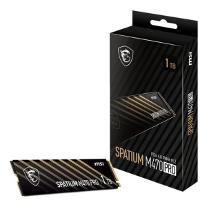 MSI Spatium M470 PRO PCIe 4.0 NVMe M.2 1TB 1 To PCI Express | JDB-Info
