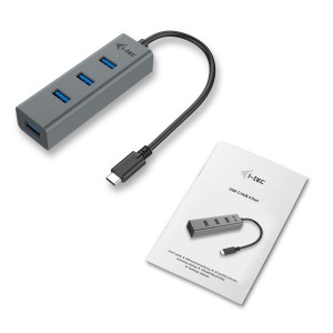 i-tec Metal C31HUBMETAL403 hub & concentrateur USB 3.2 Gen | JDB-Info