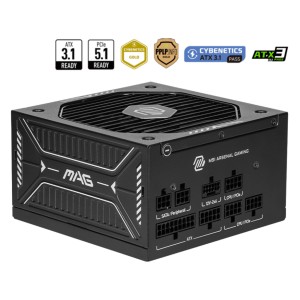 MSI MAG A750GLS PCIE5 unité d'alimentation d'énergie 750 W | JDB-Info
