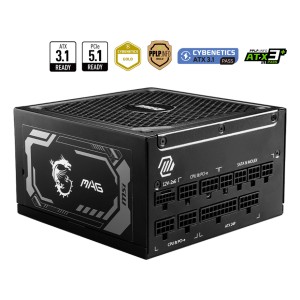MSI MAG A1250GL PCIE5 unité d'alimentation d'énergie 1250 W | JDB-Info
