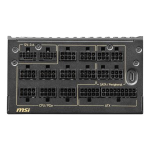 MSI MEG Ai1600T PCIE5 unité d'alimentation d'énergie 1600 W | JDB-Info