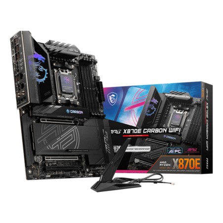 MSI MPG X870E CARBON WIFI carte mère AMD X870E Emplacement | JDB-Info