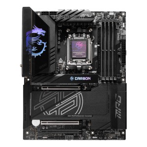 MSI MPG X870E CARBON WIFI carte mère AMD X870E Emplacement | JDB-Info
