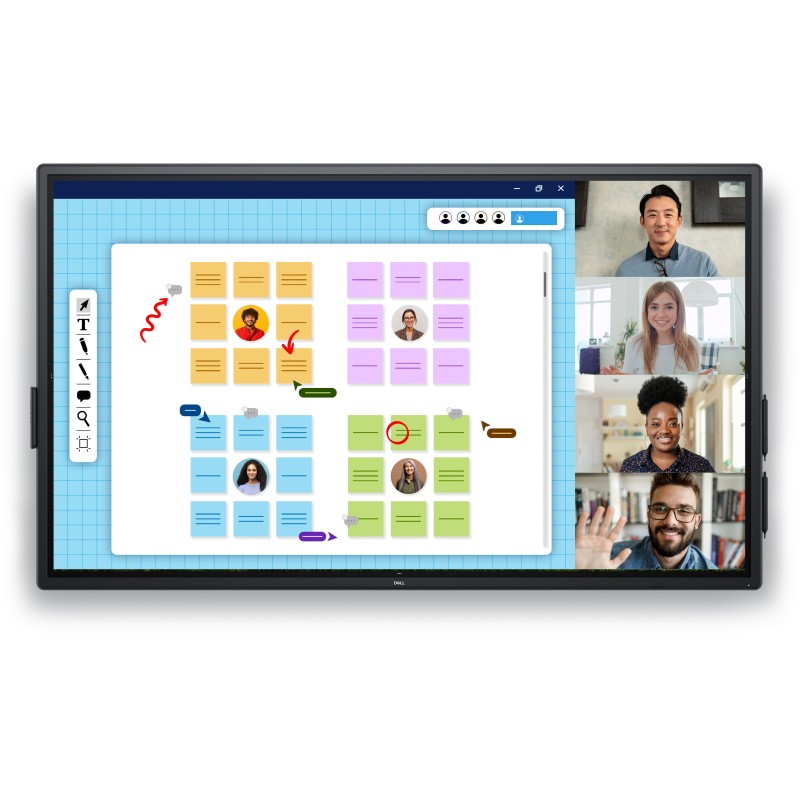 DELL P7525QT 189,2 cm (74.5") LCD 3840 x 2160 pixels 4K Ult | JDB-Info