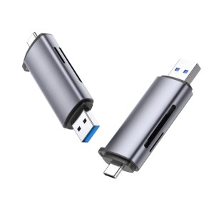 Ugreen 50706 lecteur de carte mémoire USB/Micro-USB Argent | JDB-Info