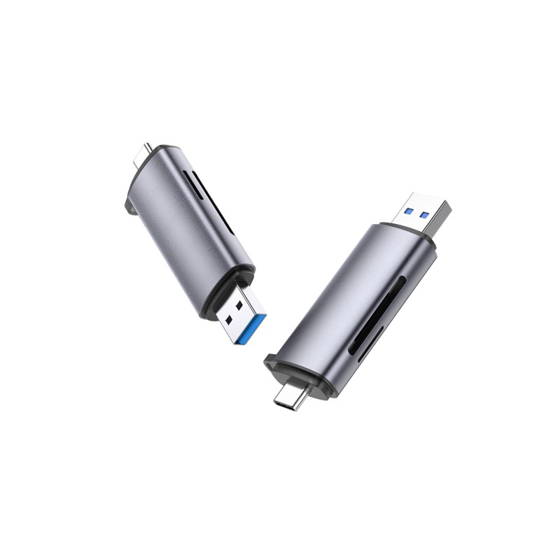 Ugreen 50706 lecteur de carte mémoire USB/Micro-USB Argent | JDB-Info
