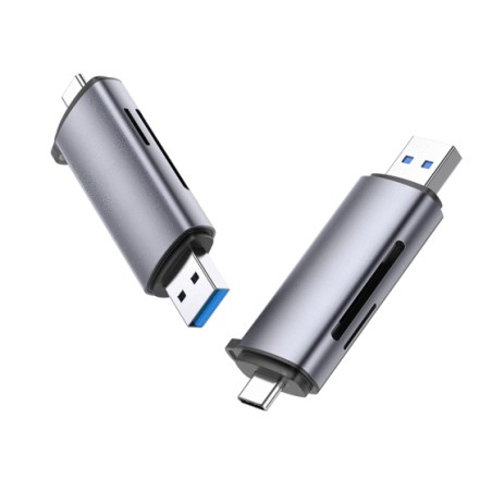 Ugreen 50706 lecteur de carte mémoire USB/Micro-USB Argent | JDB-Info